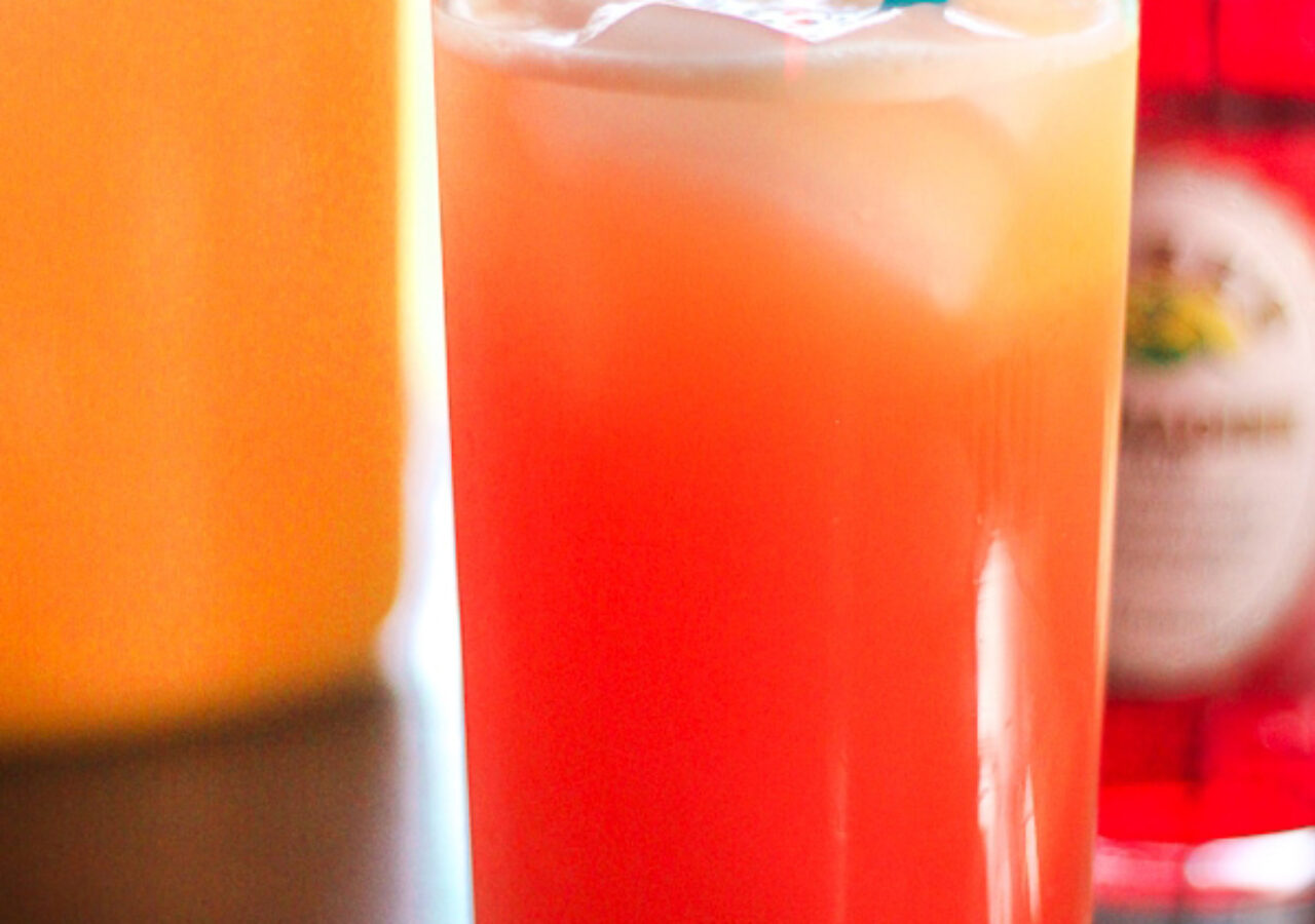 Pomegranate Sunrise (Non-Alcoholic) Drink